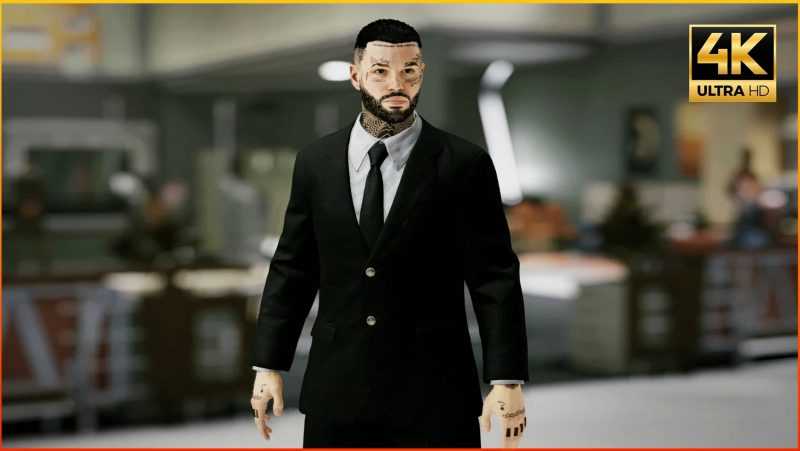 The Spectre – 4K – Black – Roosevelt Suit Retexture
