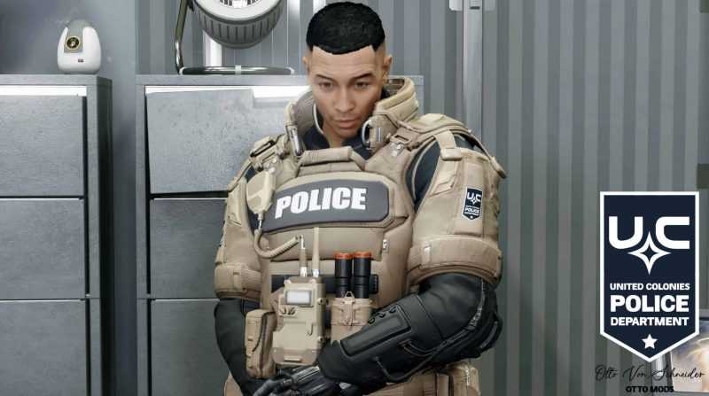 UC Police – Black and Tan