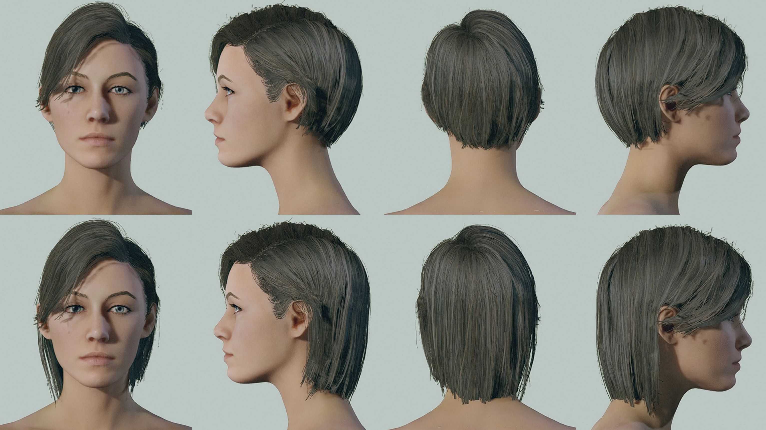 Enhanced Hairstyle – Extended Hair 17 (Bob)