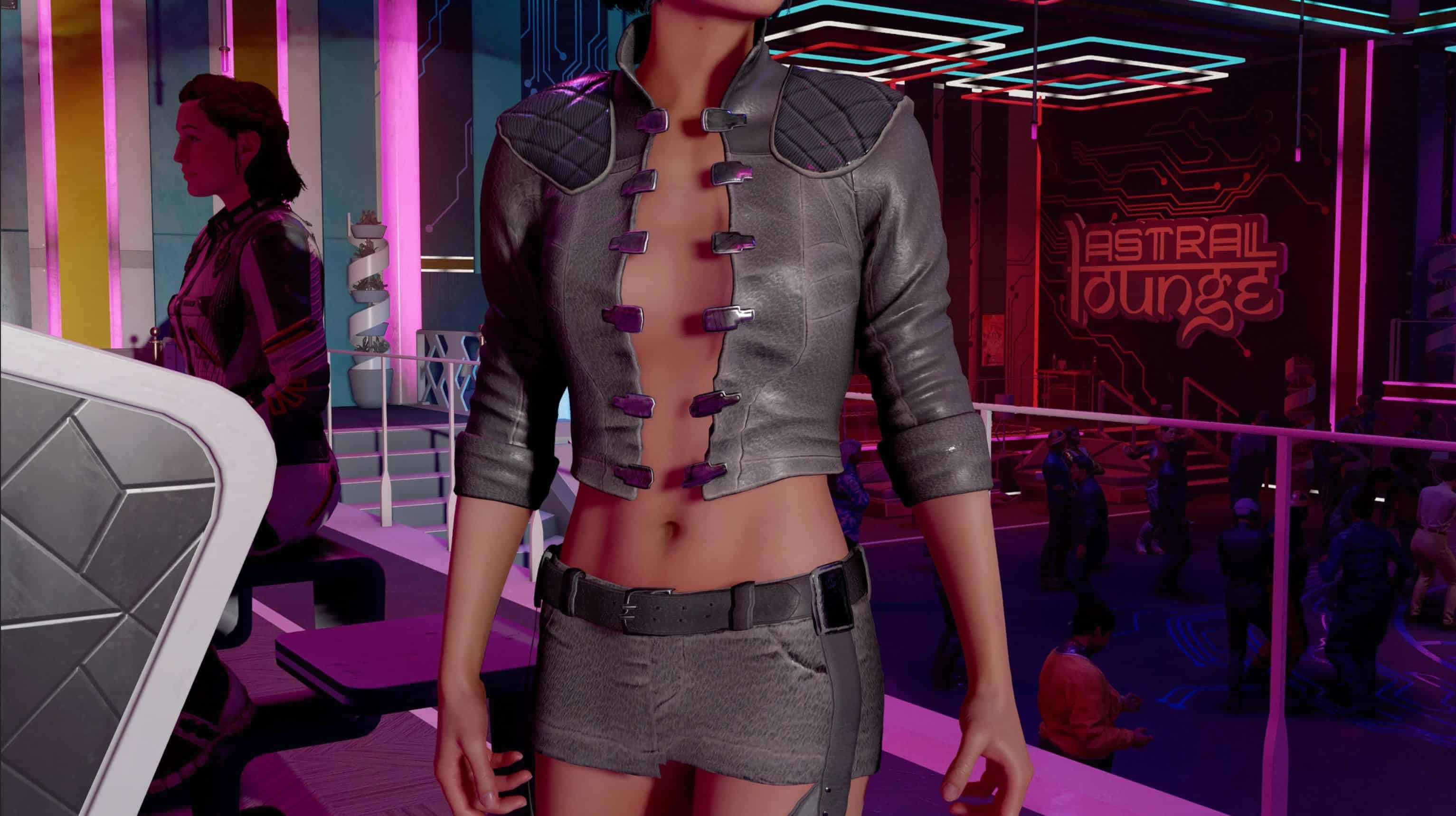 FA – 4K – Real Leather Elektra Outfit