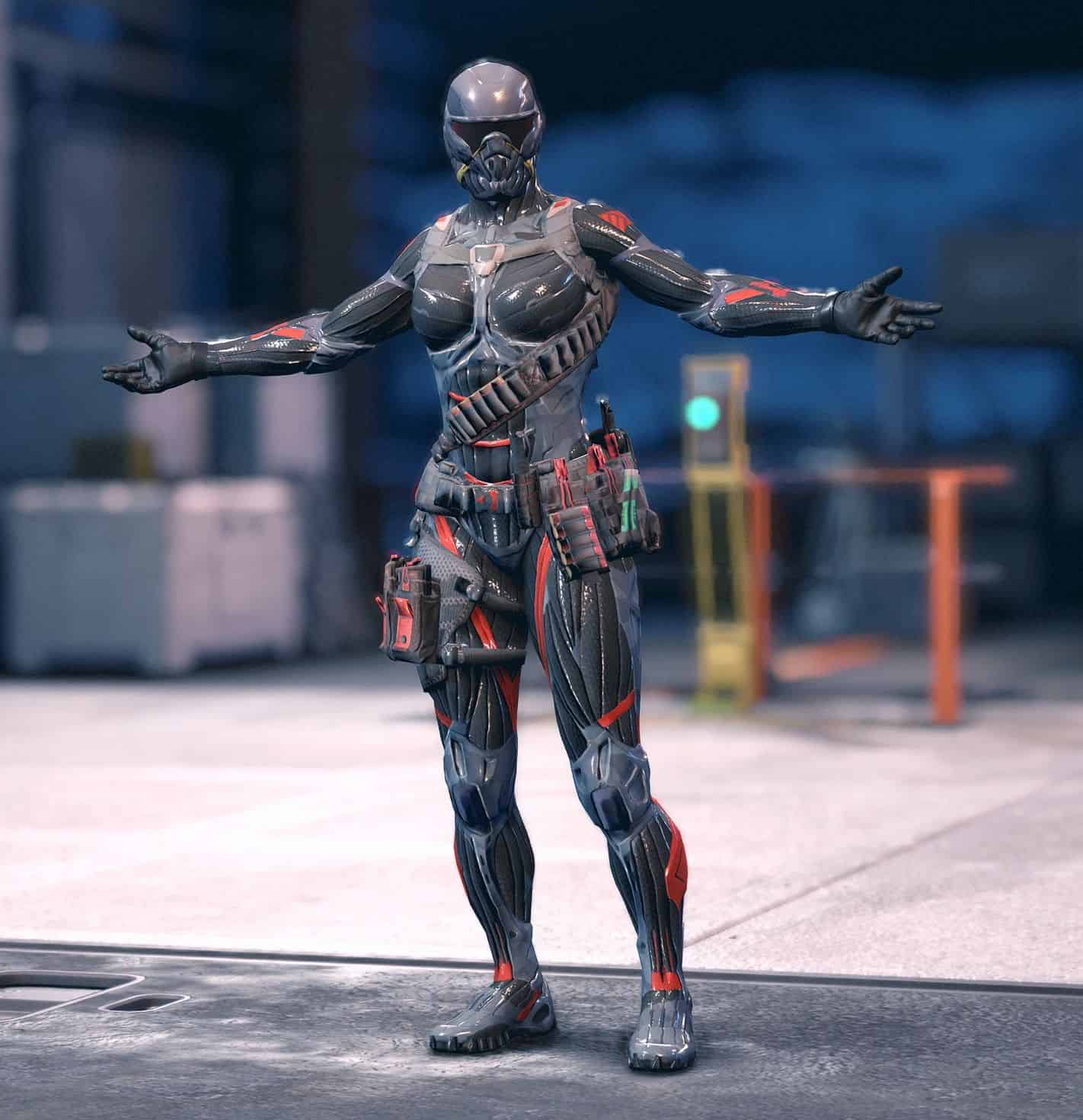Female Nanosuit