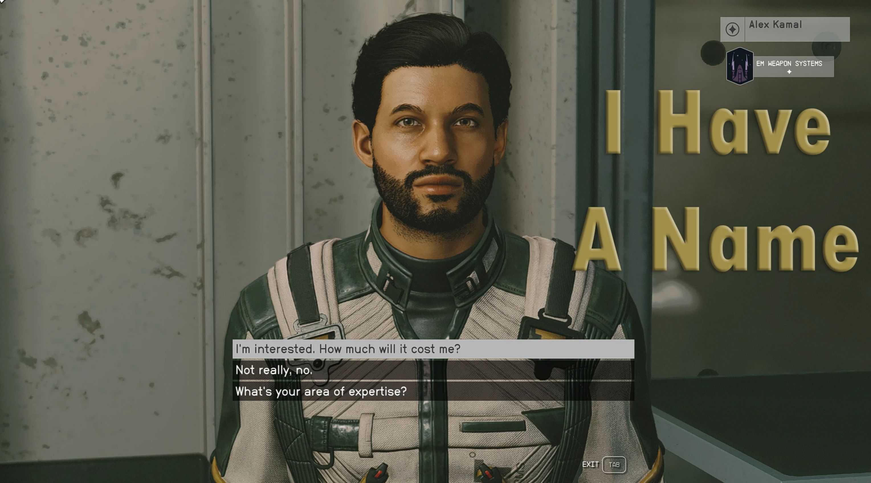 I Have A Name