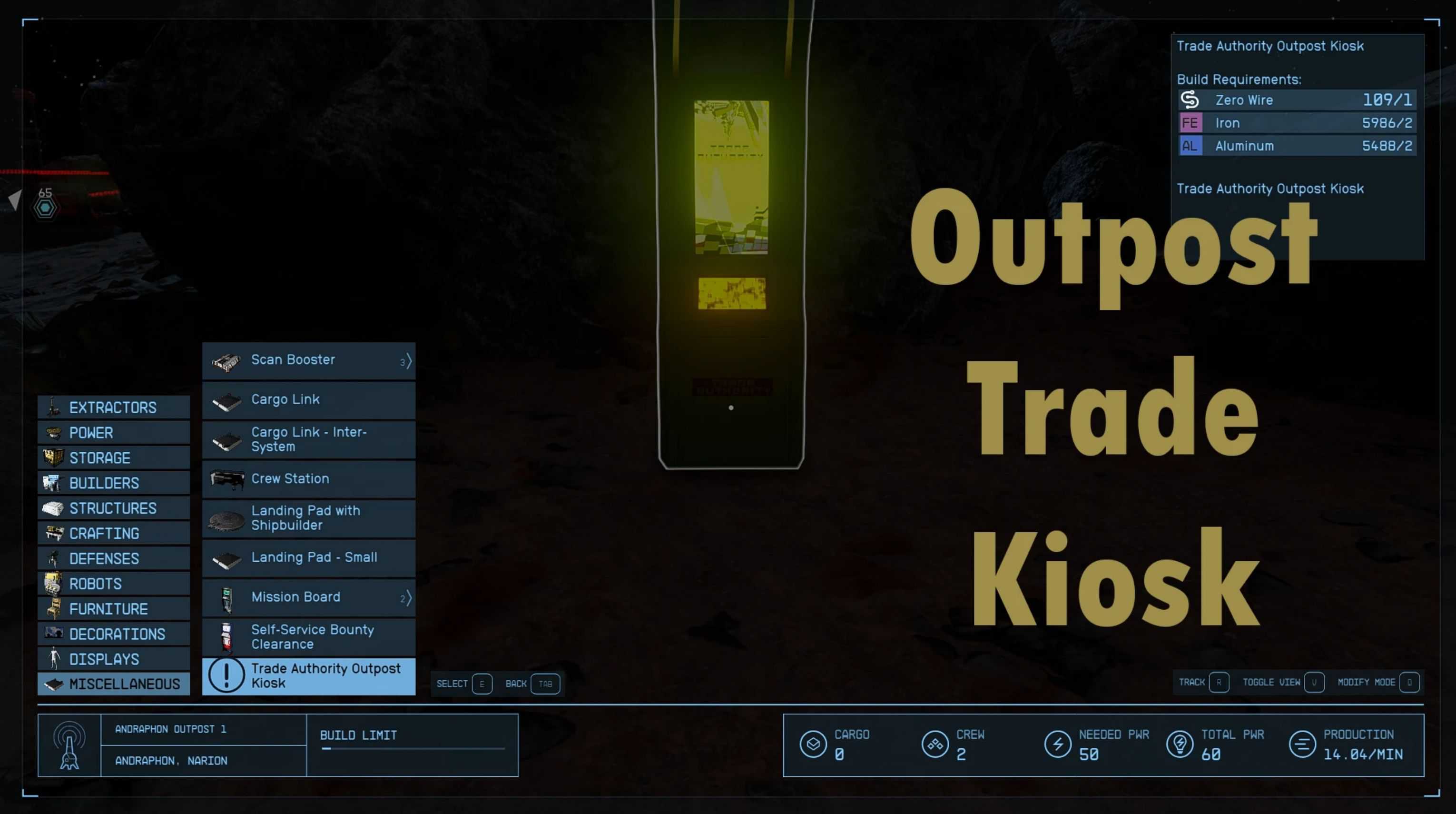 Outpost Trade Kiosk