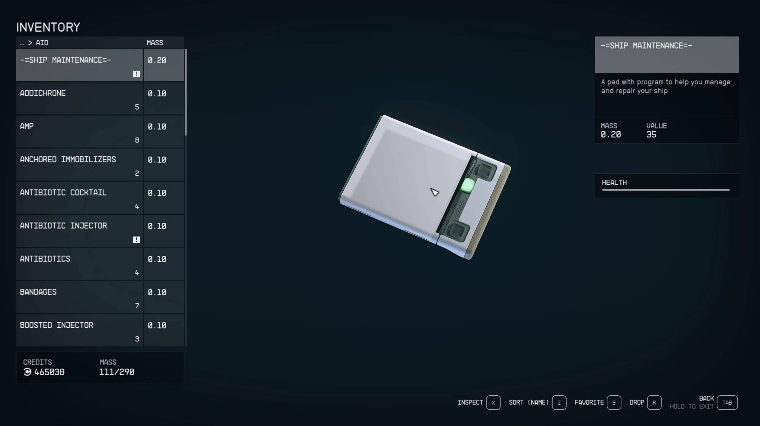 Ships Need Gas and other immersive ship systems