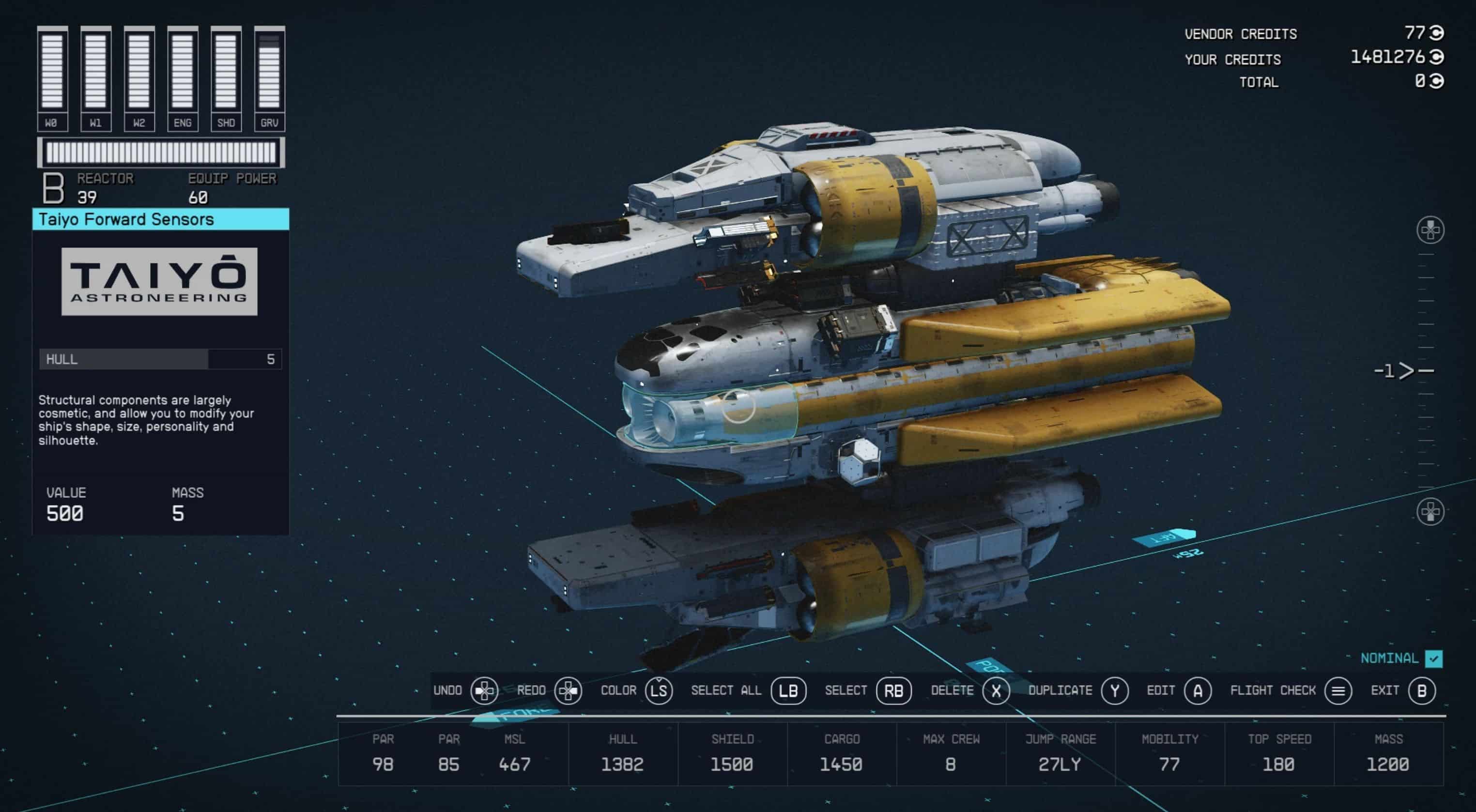Structural Components add Hull
