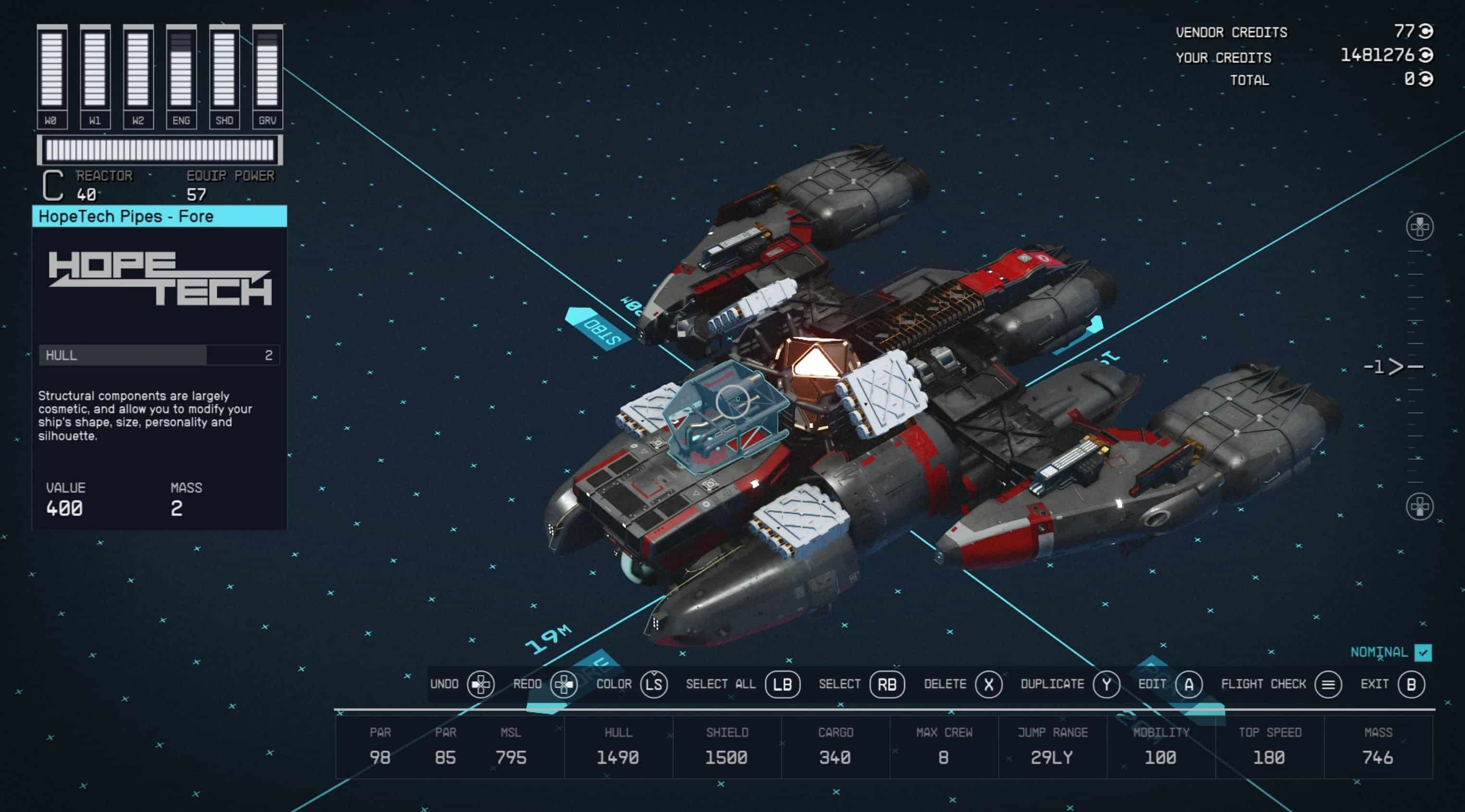 Structural Components add Hull