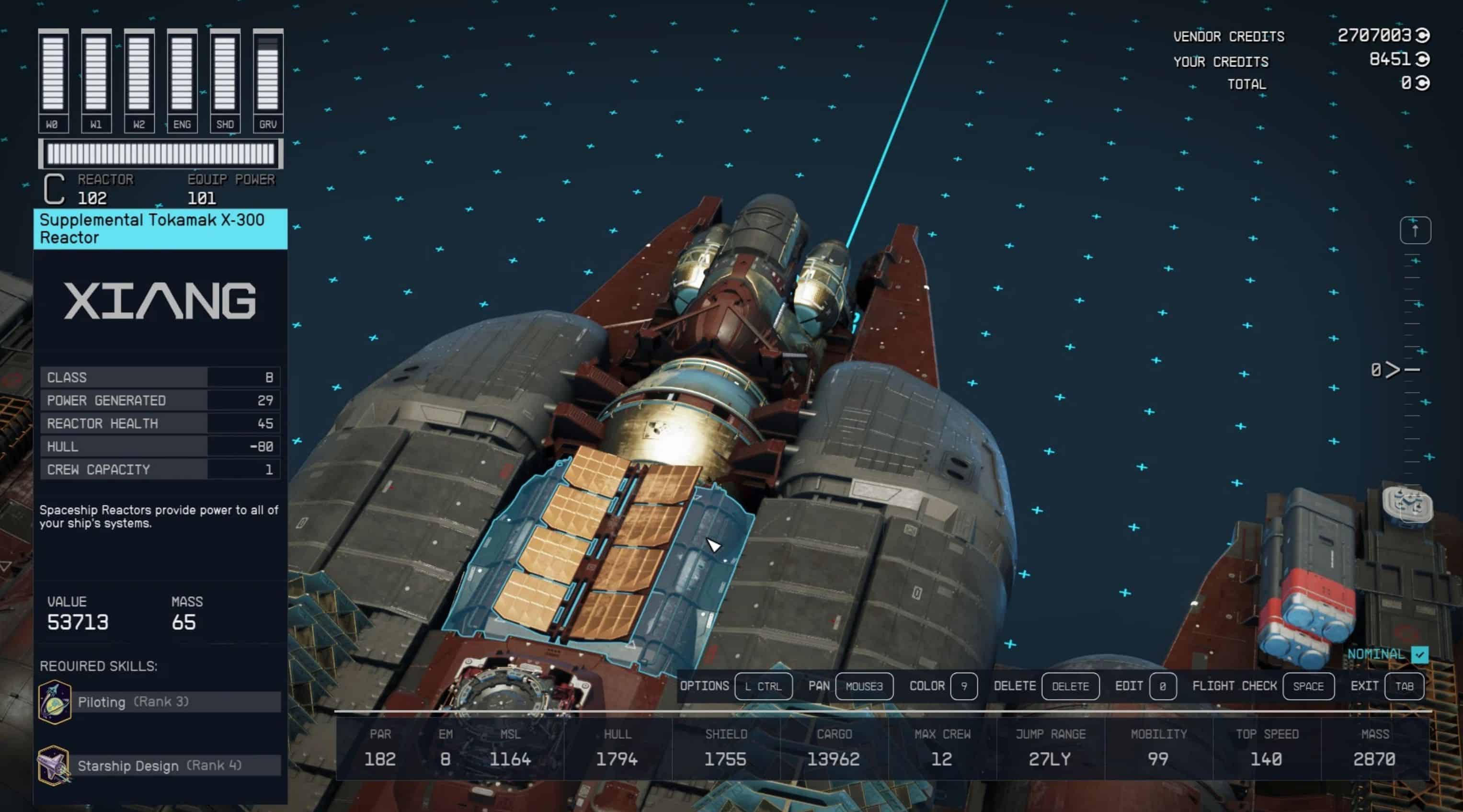 TN’s Ship Modifications All in One