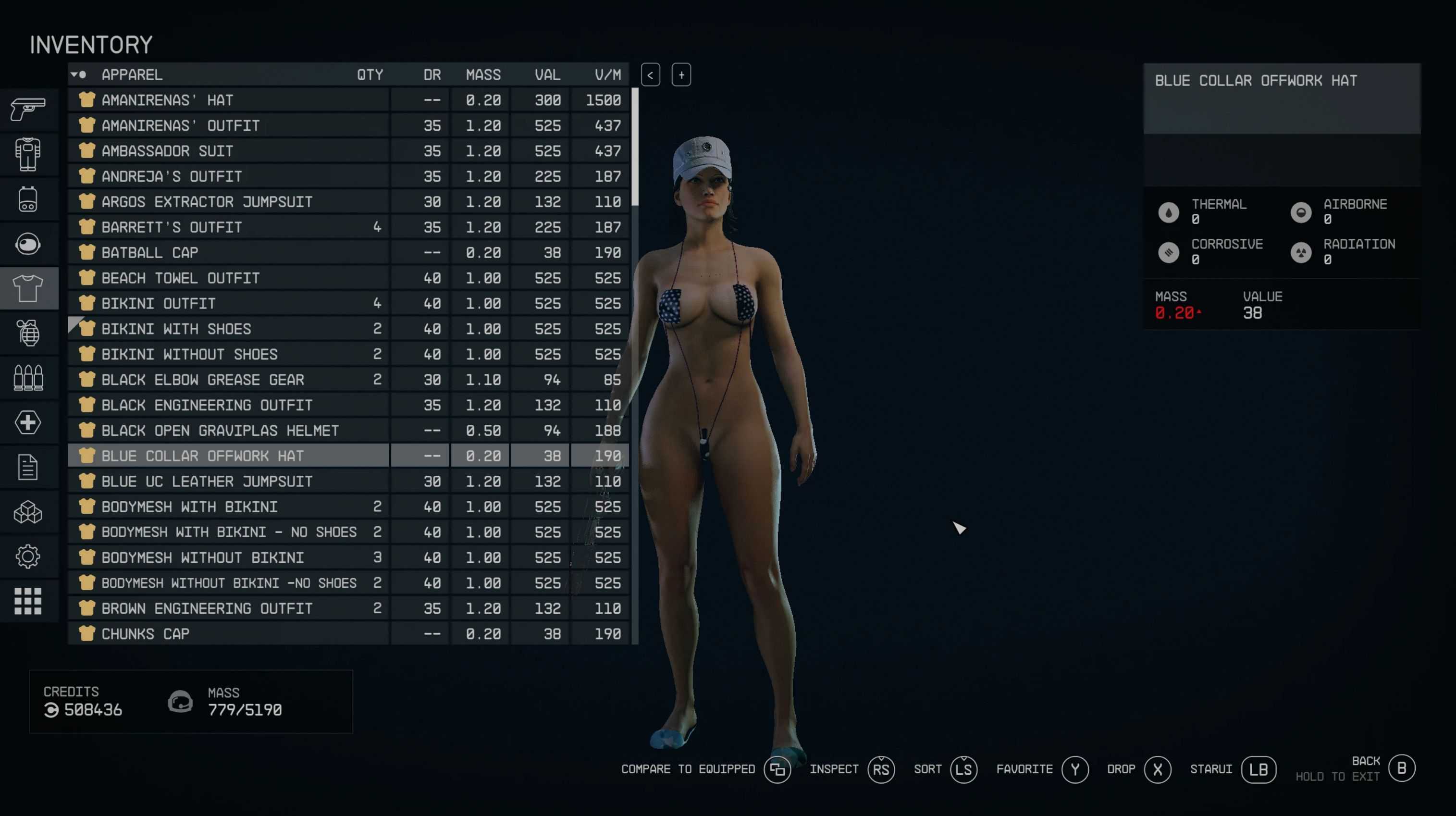 BodyMesh with Bikini – Standalone (6 Variations)