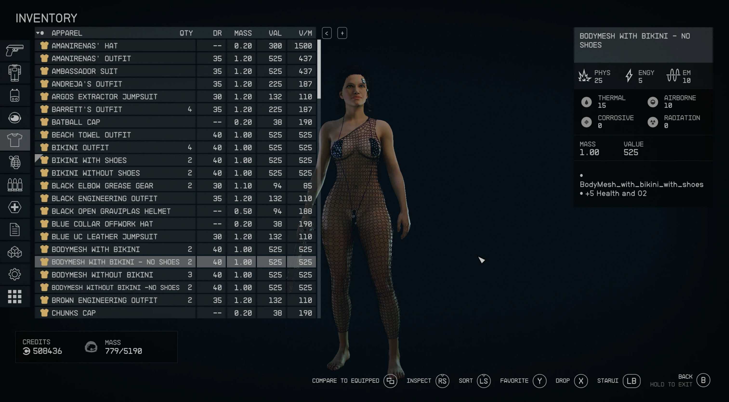 BodyMesh with Bikini – Standalone (6 Variations)