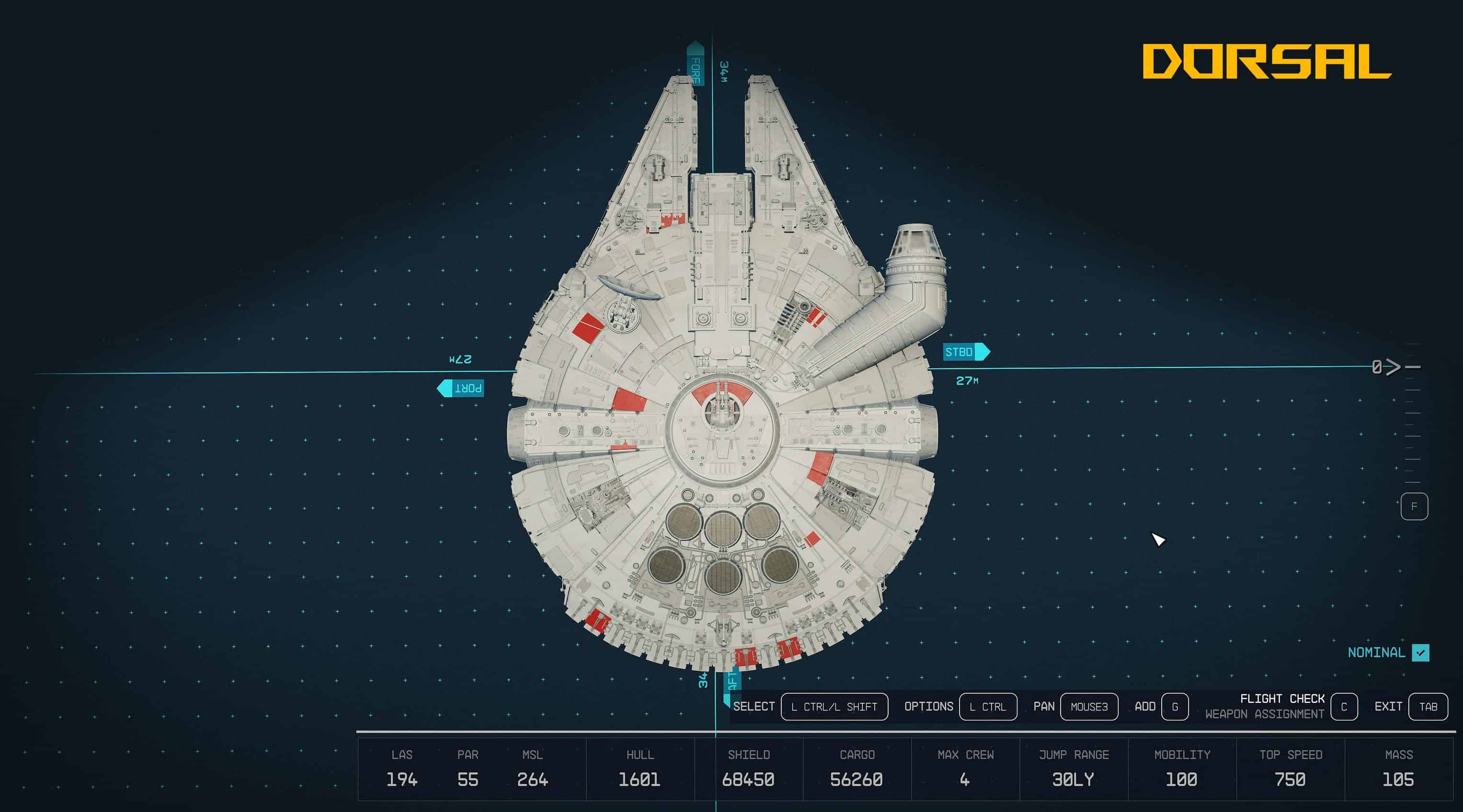 Star Wars YT-1300 Millennium Falcon 1977