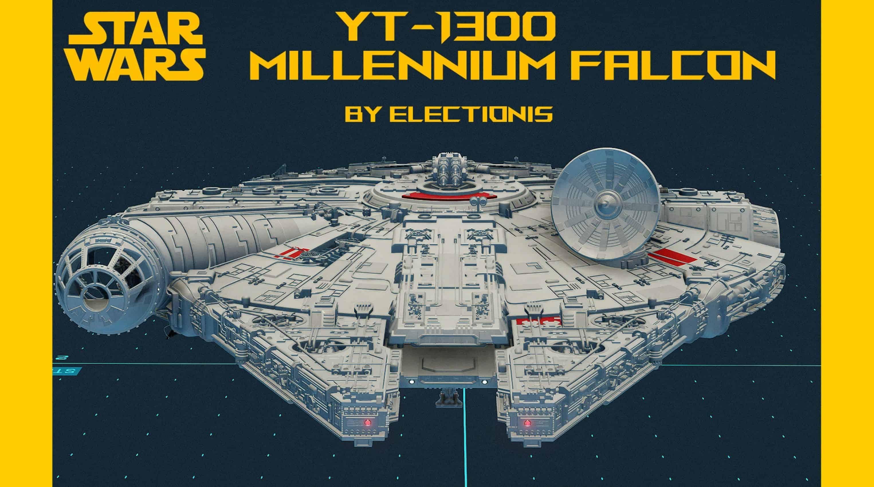 Star Wars YT-1300 Millennium Falcon 1977