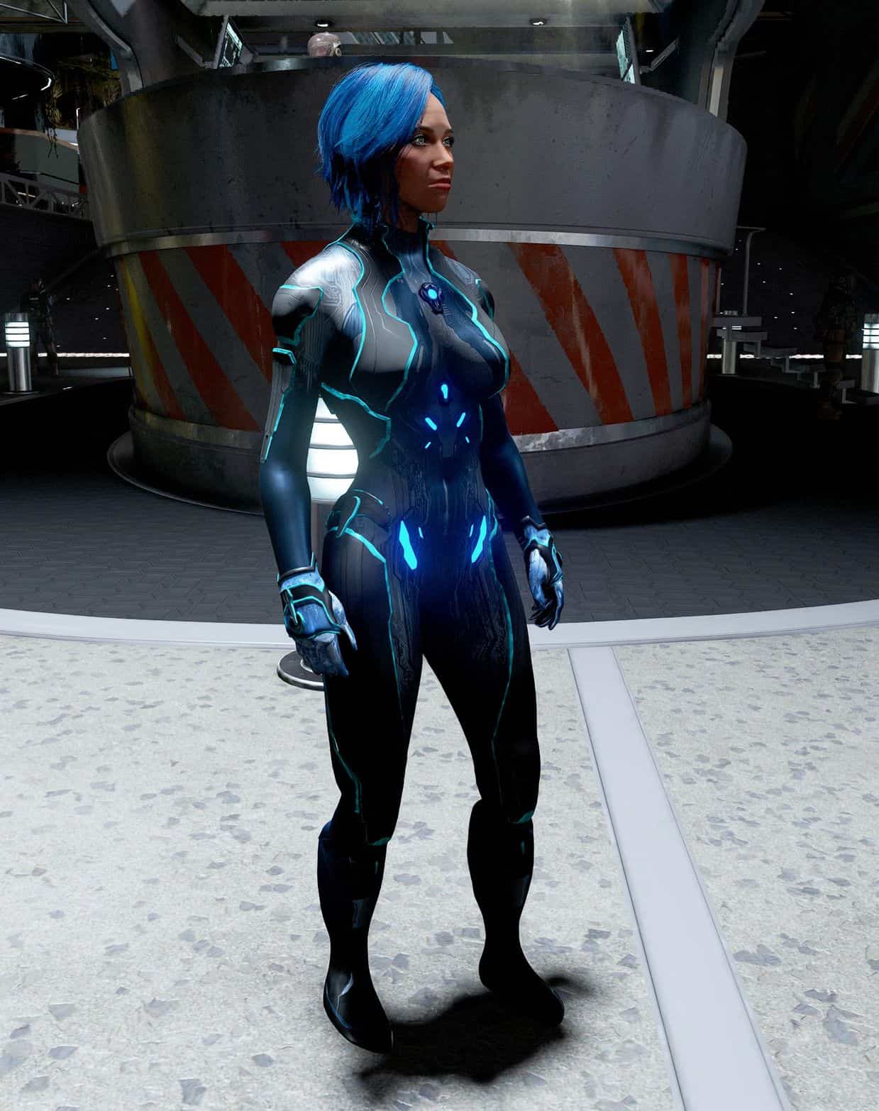 Cortana Bodysuit