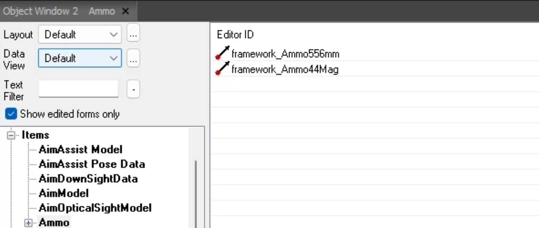 Ammo Framework v1.05